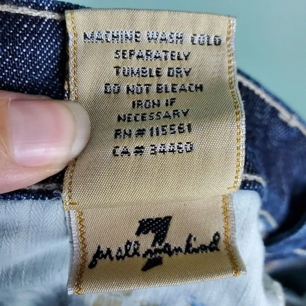 7 For All Mankind BootCut Medium Wash Jeans Size 29